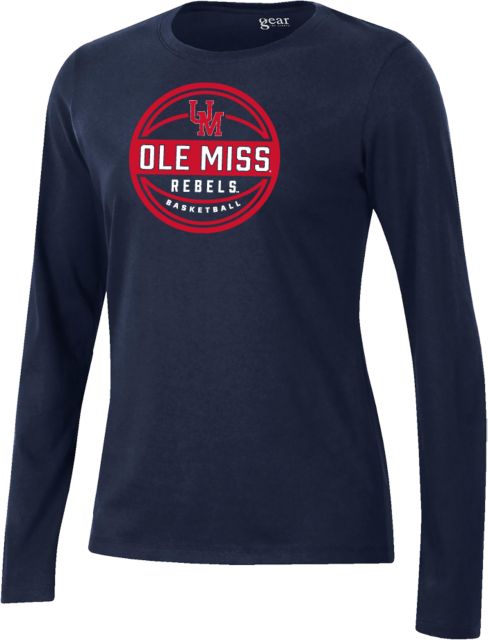 Ole Miss Gear Womens Long Sleeve Tee Ole Miss - Rebels Basketball Breakaway - ONLINE ONLY