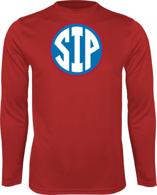 Ole Miss Performance Long Sleeve Shirt Ole Miss SIP Circle - ONLINE ONLY