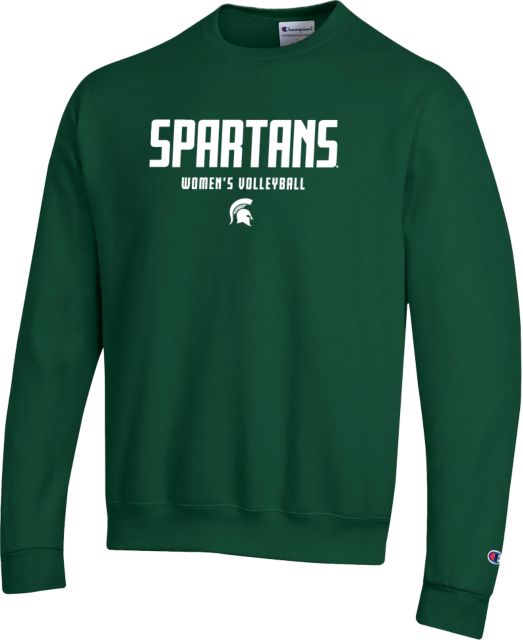 Michigan State Champion Fleece Crew Spartans Womens Volleyball - ONLINE ONLY
