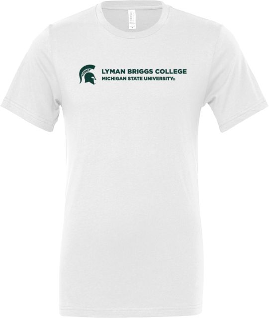 Michigan State Bella + Canvas Jersey Cotton T Shirt Lyman Briggs College - ONLINE ONLY