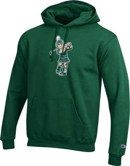 Womens Michigan State University Hoodie Cozy Fleece Tunic Hoodie