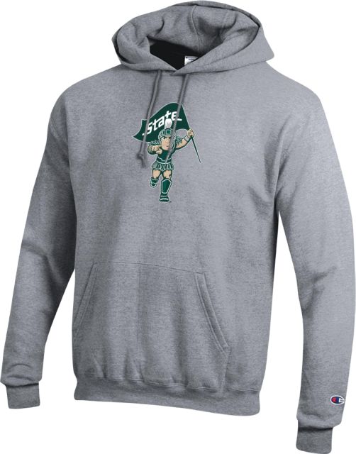 Michigan State Champion Fleece Hoodie Sparty State Flag - ONLINE ONLY