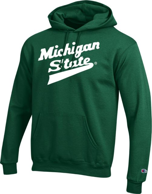 Michigan State Champion Fleece Hoodie MSU Hockey Mark - ONLINE ONLY