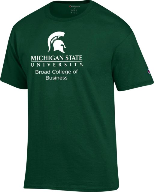 Michigan State Champion T Shirt MSU Broad College of Business - ONLINE ONLY