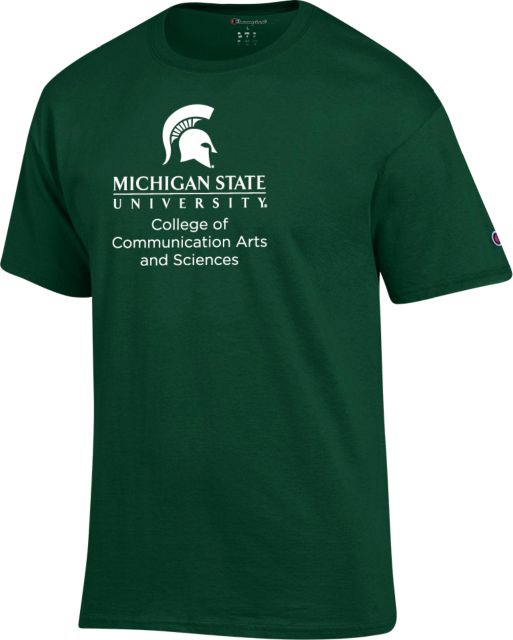 Michigan State Champion T Shirt MSU College of Communication Arts and Sciences - ONLINE ONLY