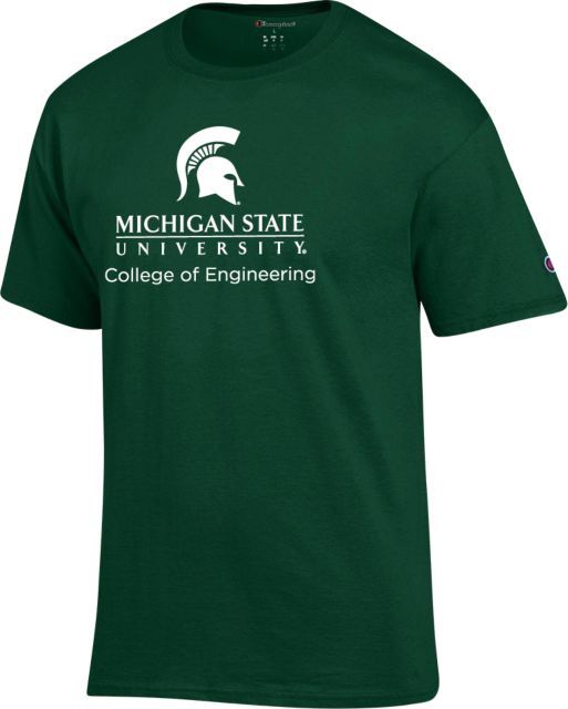 Michigan State Champion T Shirt MSU College of Engineering - ONLINE ONLY