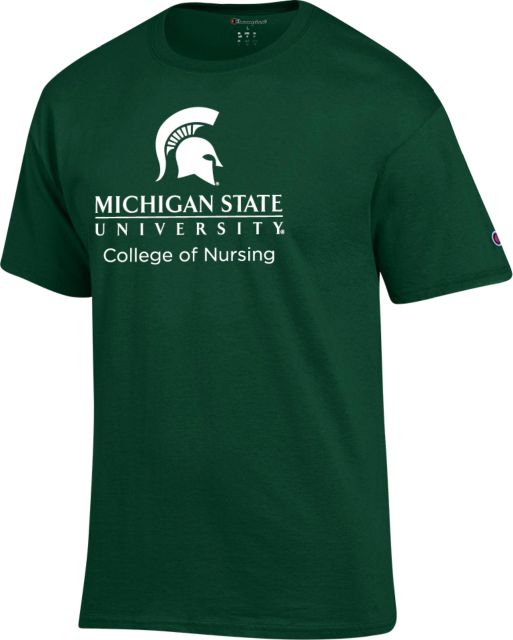 Michigan State Champion T Shirt MSU College of Nursing - ONLINE ONLY