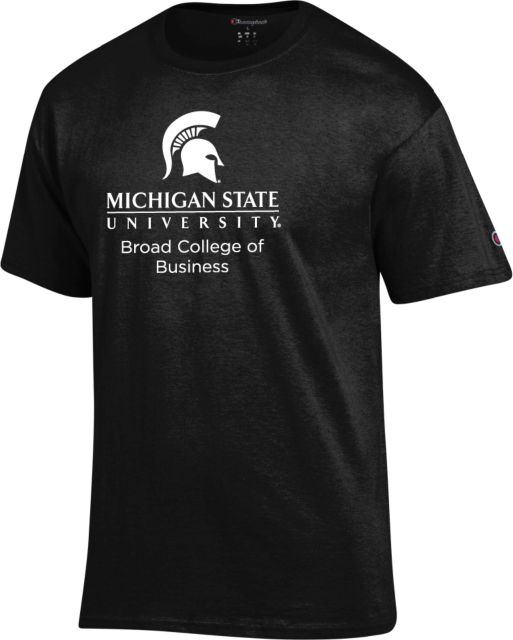 Michigan State Champion T Shirt MSU Broad College of Business - ONLINE ONLY