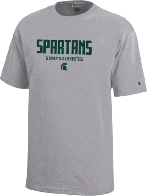 Michigan State Youth Champion Short Sleeve Tee Spartans Womens Gymnastics - ONLINE ONLY