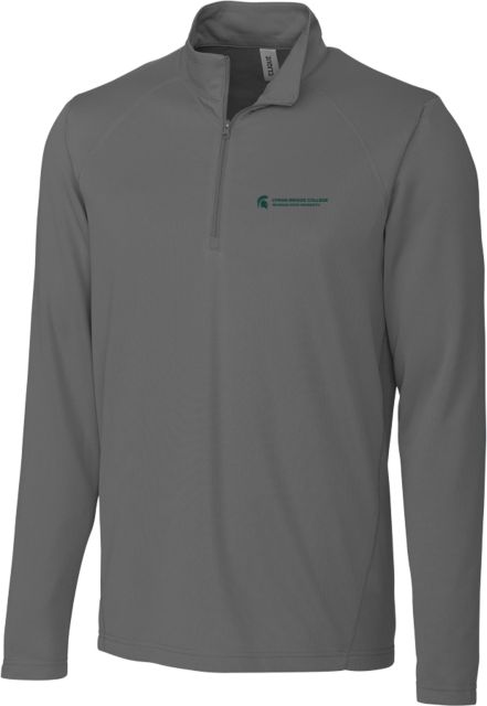 Michigan State Clique Ice Pique Titan Half Zip Lyman Briggs College - ONLINE ONLY