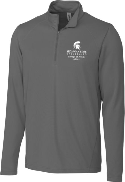 Michigan State C&B Titan Clique Ice Pique Half Zip MSU College of Arts and Letters - ONLINE ONLY