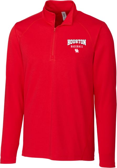 Houston Clique Ice Pique Half Zip Houston Baseball - ONLINE ONLY