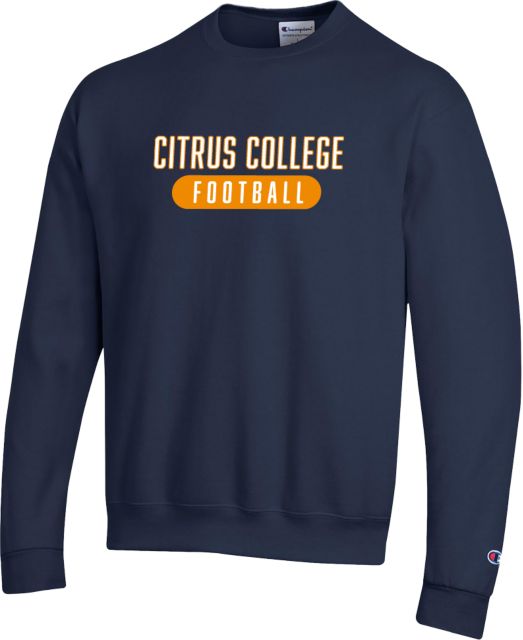 Citrus College Champion Fleece Crew Citrus College - Football - ONLINE ONLY