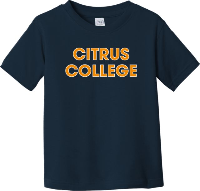 Citrus College Toddler T Shirt Citrus College Stacked - ONLINE ONLY