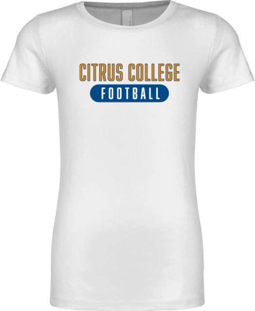 Citrus College Next Level Girls Fashion Fit T Shirt Citrus College - Football - ONLINE ONLY