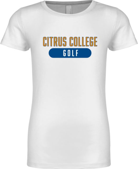 Citrus College Next Level Girls Fashion Fit T Shirt Citrus College - Golf - ONLINE ONLY