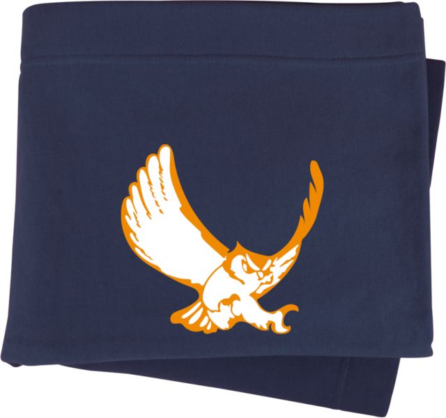 Citrus College Sweatshirt Blanket Citrus College - Owl Mascot - ONLINE ONLY