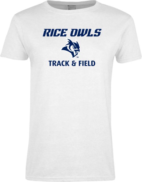 Rice Ladies T Shirt Track and Field - ONLINE ONLY