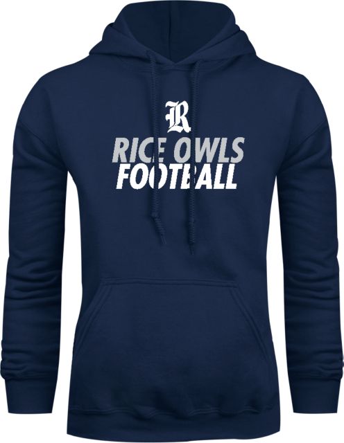 Rice Fleece Hoodie Football - ONLINE ONLY