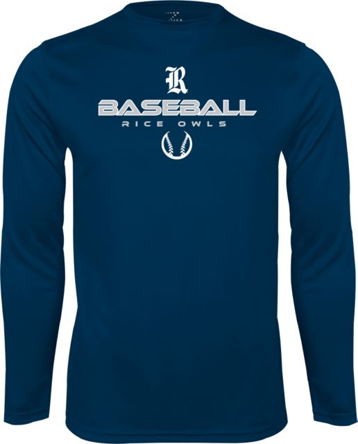 Rice Performance Longsleeve Shirt Baseball - ONLINE ONLY