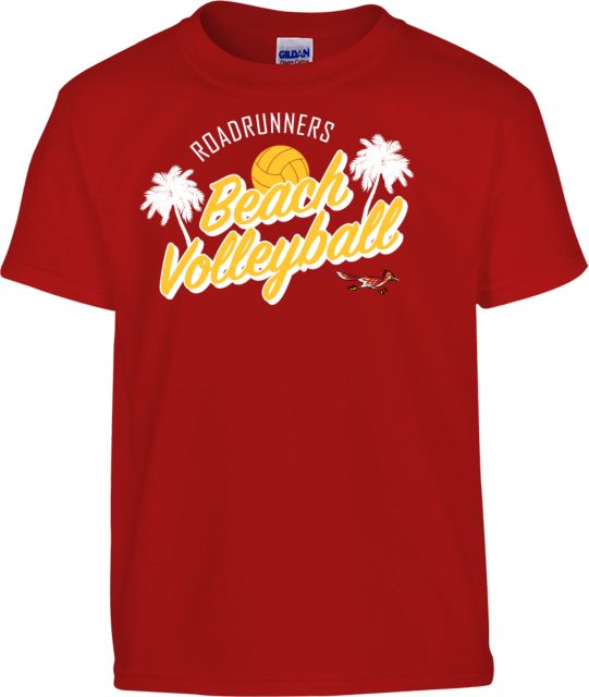 College of the Desert Youth T Shirt College of the Desert Roadrunners Beach Volleyball Design - ONLINE ONLY