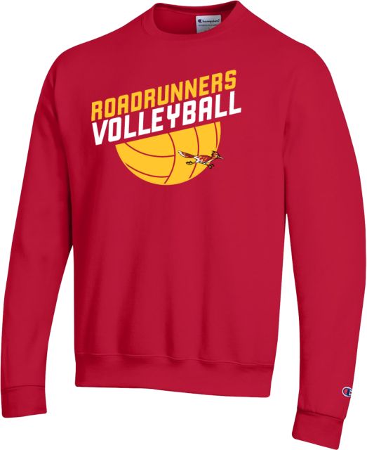 College of the Desert Champion Fleece Crew College of the Desert Roadrunners Volleyball Design - ONLINE ONLY