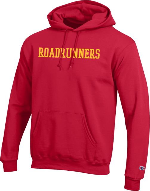 College of the Desert Champion Fleece Hoodie Roadrunners Flat - ONLINE ONLY