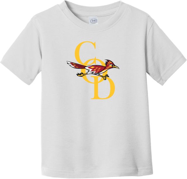 College of the Desert Toddler T Shirt COD with Roadrunner - ONLINE ONLY