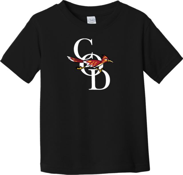 College of the Desert Toddler T Shirt COD with Roadrunner - ONLINE ONLY