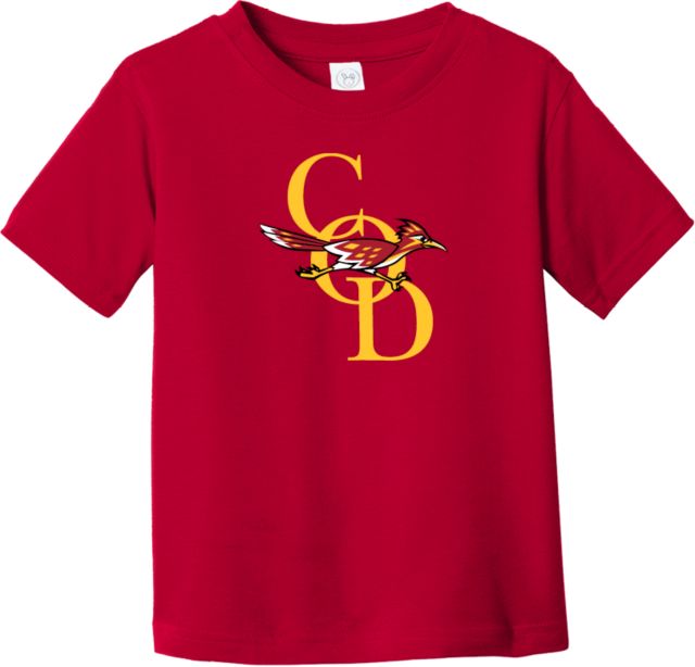 College of the Desert Toddler T Shirt COD with Roadrunner - ONLINE ONLY