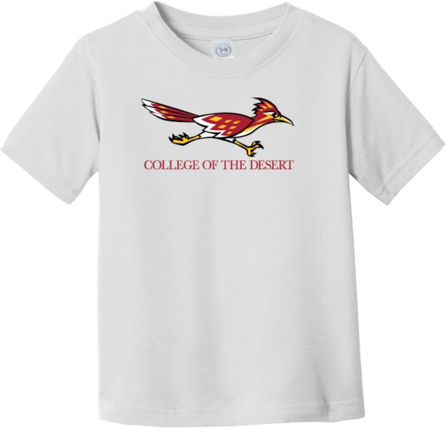 College of the Desert Toddler T Shirt College of the Desert with Mascot - ONLINE ONLY