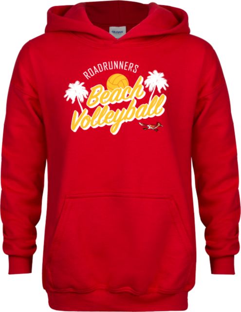 College of the Desert Youth Fleece Hoodie College of the Desert Roadrunners Beach Volleyball Design - ONLINE ONLY