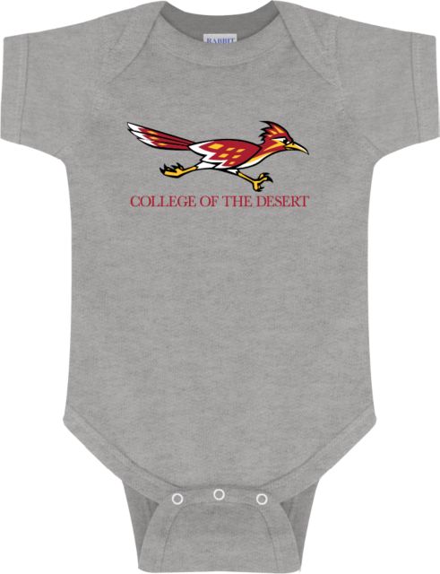College of the Desert Infant Bodysuit College of the Desert with Mascot - ONLINE ONLY
