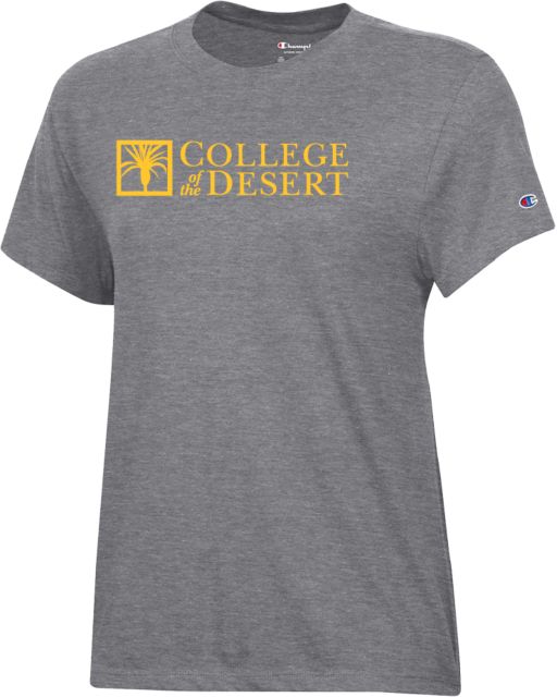 College of the Desert Champion Womens Core Short Sleeve Tee College of the Desert - ONLINE ONLY
