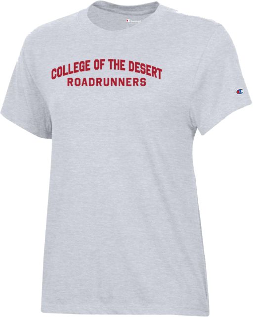 College of the Desert Champion Womens Core Short Sleeve Tee College of the Desert Roadrunners - ONLINE ONLY