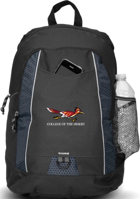 College of the Desert Impulse Backpack College of the Desert with Mascot - ONLINE ONLY