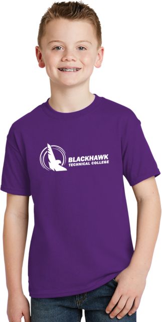 Blackhawk Technical Youth T Shirt BTC Right Logo - ONLINE ONLY