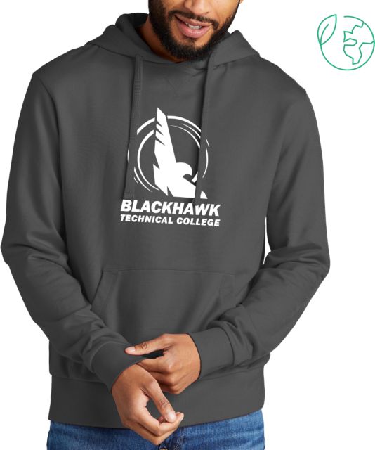 Blackhawk Technical Allmade Dark Organic French Terry Pullover Hoodie BTC Logo - ONLINE ONLY
