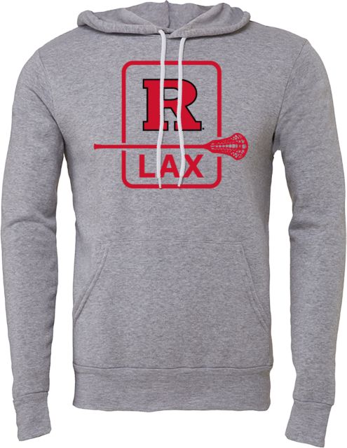 Rutgers Bella + Canvas Fleece Hood Rutgers - LAX Box - ONLINE ONLY,