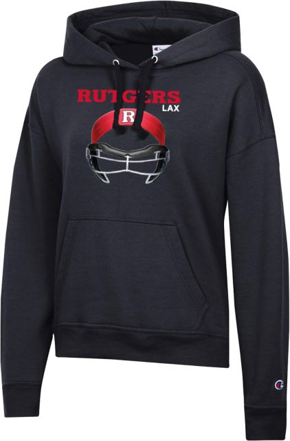 Rutgers Champion Womens Powerblend Pullover Hood Rutgers - Lacrosse Gear Up - ONLINE ONLY,