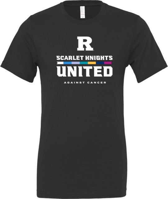 Rutgers University Scarlet Knights United Against Cancer T-Shirt