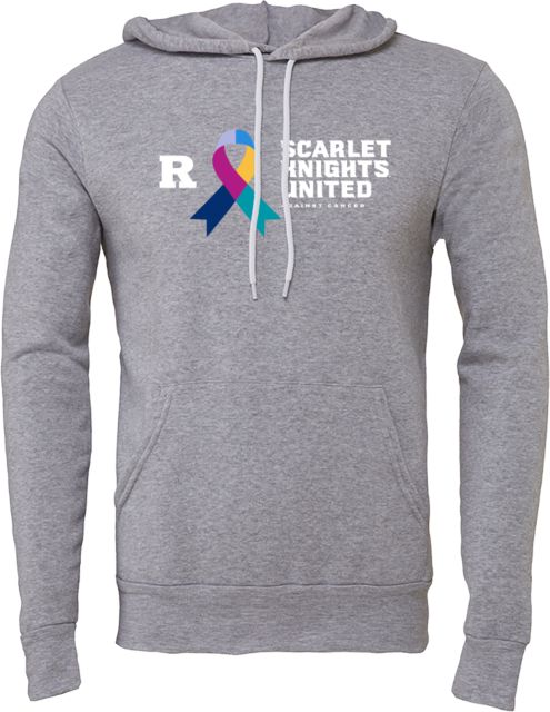 Rutgers University Scarlet Knights United Against Cancer Hooded Sweatshirt