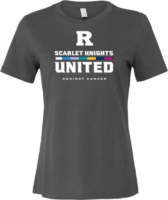 Rutgers University Scarlet Knights United Against Cancer Women's T-Shirt