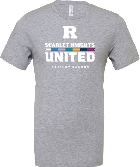 Rutgers University Scarlet Knights United Against Cancer T-Shirt