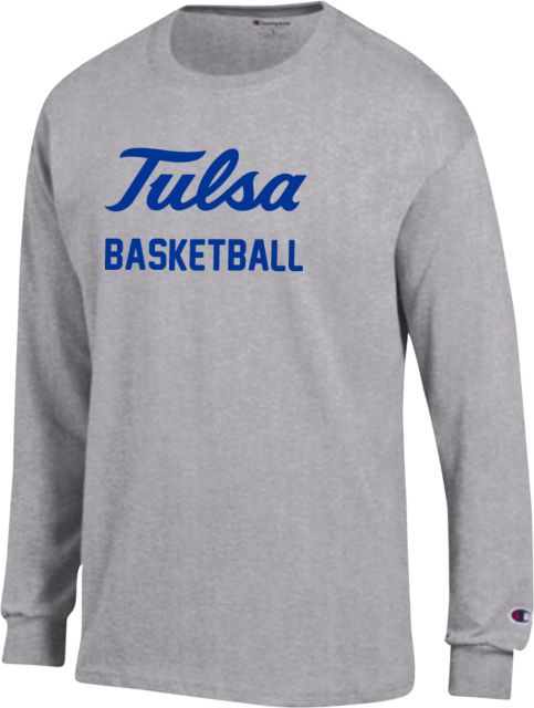 Tulsa Champion Long Sleeve T Shirt Basketball - ONLINE ONLY