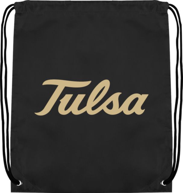 Tulsa Drawstring Backpack Tulsa Wordmark - ONLINE ONLY