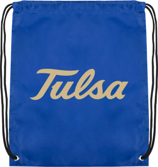 Tulsa Drawstring Backpack Tulsa Wordmark - ONLINE ONLY