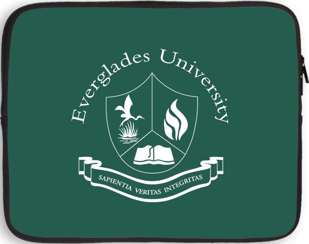 Everglades Univ 10 inch Neoprene iPad/Tablet Sleeve EU Logo - ONLINE ONLY