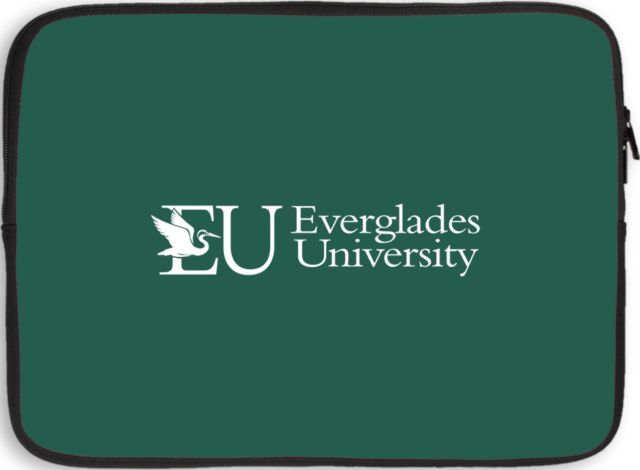 Everglades Univ 13 inch Neoprene Laptop Sleeve Everglades University Primary - ONLINE ONLY