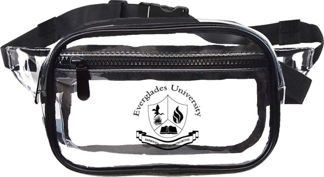 Everglades Univ Clear Fanny Pack EU Logo - ONLINE ONLY